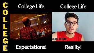 College Life: Expectations v/s Reality  | Life of a Computer Science engineer | #Shorts