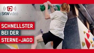 Sterne-Jagd in der Boulderhalle "Die Gämse" in Wildau