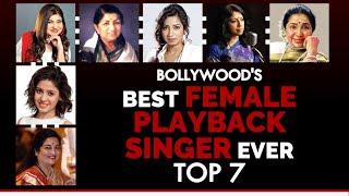 TOP 7 | Best Female Playback Singer Ever | Bollywood Ranking