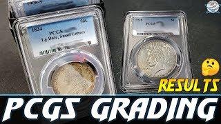 HUGE PCGS Rare Coins Grading Results!