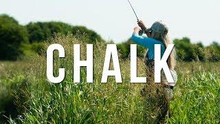 CHALK: Marina Gibson fly fishing on a Yorkshire chalkstream