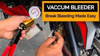 Professional Break Bleeding Made Possible | Vacuum Break Bleeder Kit | Break Bleeding Made Easy