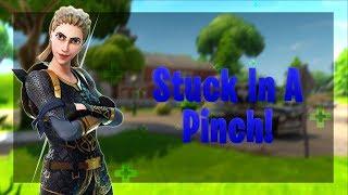 STUCK IN A PINCH, BUT I SURVIVED! (Fortnite Battle Royale) | InverseL