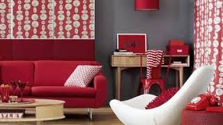 stunning red living room interior design ideas