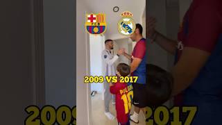 COMPARANDO PLANTILLAS (Barça 2009 vs Real Madrid 2017) #realmadridvsbarcelona #footballfunny #messi