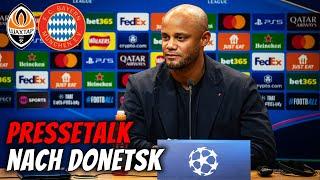 Pressetalk nach Shakhtar Donetsk - FCBayern 1:5 | Champions League