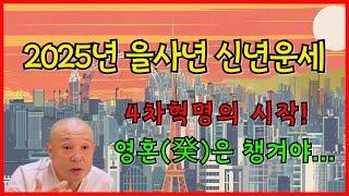 2025년 을사년 신년운세 4차혁명의 시작! 영혼은 챙겨야...