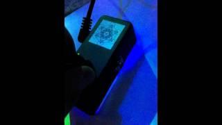 Saturnworks Custom Glowing Guitar Expression Pedal