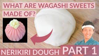 How to make Japanese Sweets Nerikiri dough | Dough for Wagashi Art