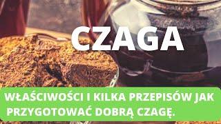 CZAGA. Właściwości i kilka przepisów jak przygotować dobrą czagę. #czaga # błyskoporek #czarnahuba