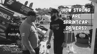 How Strong are Sprintcar Drivers?