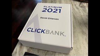 Clickbank Platinum 2021 Plaque Unboxing! | Over $250,000 in Sales in One Year