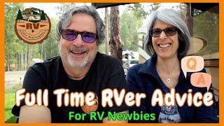 FULL TIME RV'er ADVICE | Advice About Going Full Time