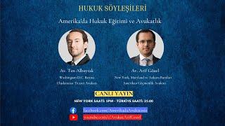 Canlı Yayın | Amerika'da Hukuk Eğitimi ve Avukat Olmak