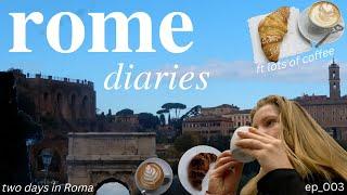 ROME TRAVEL VLOG | Roman Forum, Vatican City & the Sistine Chapel