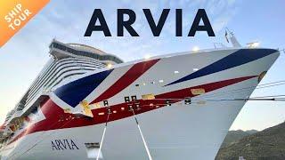 P&O ARVIA Ship Tour FULL WALKTHROUGH