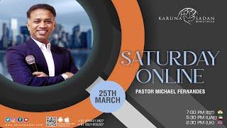 20230325 | KSM | How to Minister to the Lord | Saturday Online Service | Pastor Michael Fernandes