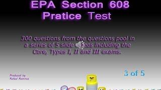 EPA  608 Practice Test  (Type I)