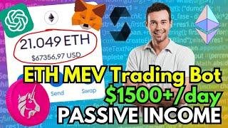 Full Guide : Deploy your own Smart Mev Bot for Easy Passive Income Tutorial