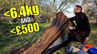 Wild Camping with a CHEAP AND LIGHTWEIGHT SETUP! Lanshan 1 Pro • NatureHike Rock