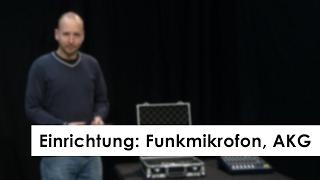 Einrichtung: Funkmikrofon, AKG I PIELENtech - Veranstaltungstechnik