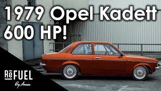 600 HP 1979 Opel Kadett - Frankenstein-Kadett | Refuel.no