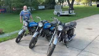 Three Kawasaki Triples and a Bunch of Parts Johnny's Vintage MC