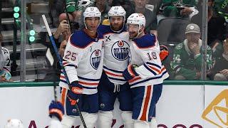 DRAISAITL has the Oilers UP in GAME 1