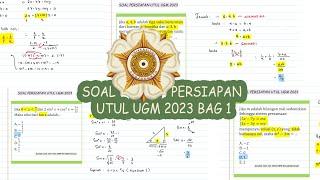 [UTUL UGM 2023] Bahas Soal Ujian Mandiri UGM! Tipe soal Matematika yg sring mncul!#ujianmandiri #ugm