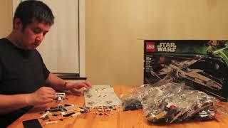 LEGO Star Wars UCS Red Five X-wing 10240 Assembly Time Lapse