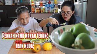 MASAK TERUNG IBAN MUDA || SELAMAT HARI GAWAI || MASAK DAN MAKAN DENGAN MAK