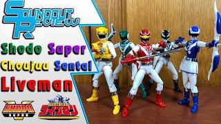 My First Shodo Super Set: Choujuu Sentai Liveman Review! [Soundout12]