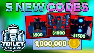 *NEW* WORKING ALL CODES FOR Toilet Tower Defense IN JULY! ROBLOX Toilet Tower Defense CODES