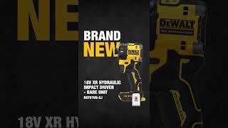 NEW from DEWALT® | 18V Hydraulic Impact Driver (DCF870N-XJ)