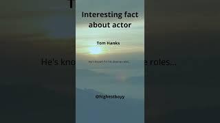 interesting fact p.6 #actor #facts #fyp