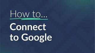 How to Connect to Google in RealSatisfied