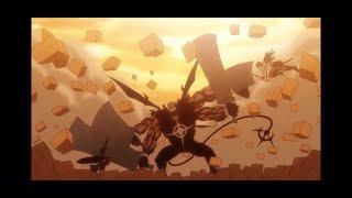 Asta and Captain Yami VS Demon Dante English DUBBED