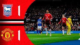 Marcus Rashford Goal | Ipswich vs Manchester United 1-1 Highlights | Premier League 2024/25