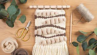 How To Weave with Minimal Materials