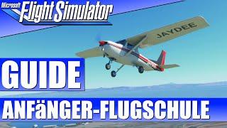 Anfänger Flugschule Start/Landung Cessna 152 - GUIDE  MICROSOFT FLIGHT SIMULATOR Guide