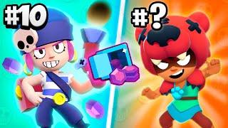 ¡LOS 10 BRAWLERS MÁS TEMIDOS de ATRACO!  | Brawl Stars ⭐