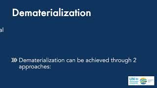What is Dematerialization? - Resource Efficiency Dictionary