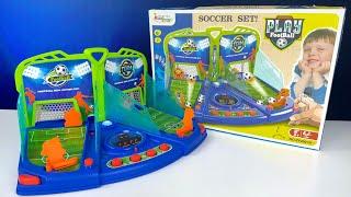 Soccer Football Game Set Unboxing and Review - JMV TOYS