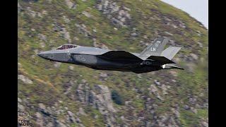 Feel the power of USAF F-35s ripping through the low-level Mach Loop