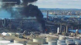 Irving Oil refinery explodes in Saint John, New Brunswick, Canada