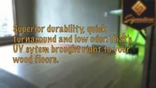 UV Curing Hardwood Floor