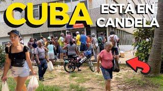 This is CUBA TODAY: This is HAPPENING on the STREETS OF CUBA. LIFE in Cuba WITHOUT MONEY
