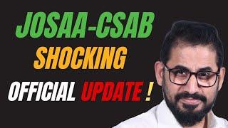  So Shocking  Official Update  JoSAA - CSAB Counseling ️ #josaa #csab #jee #neet