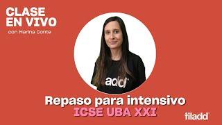 Repaso para el parcial integrador | Intensivo Verano ICSE UBA XXI | Filadd