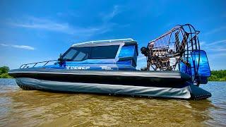 Newest Air Boat with CAMARO engine!